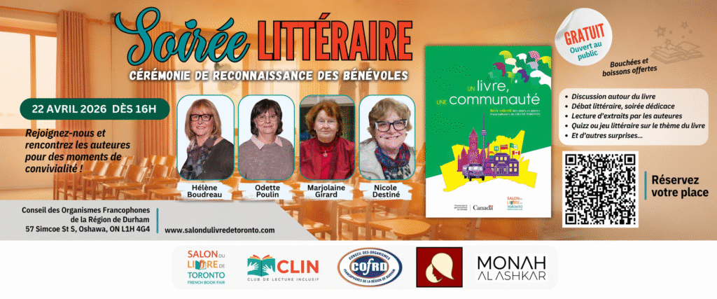 SOIRÉE LITTÉRAIRE 22 AVRIL DÈS 16H v2