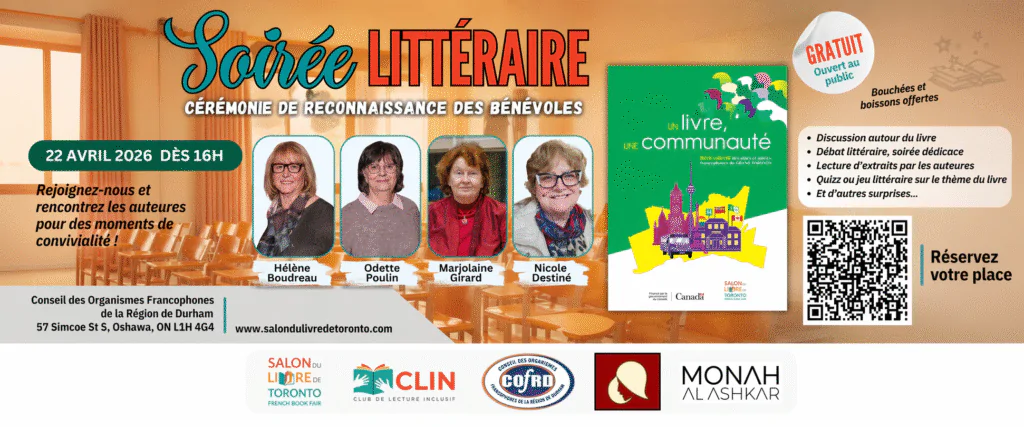SOIRÉE LITTÉRAIRE 22 AVRIL DÈS 16H v2